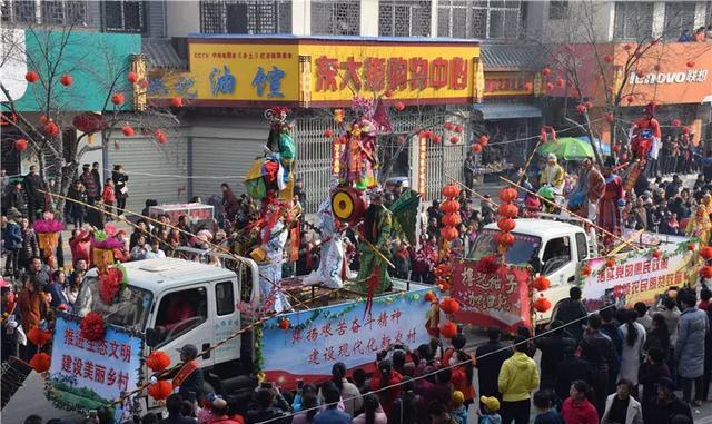 刚刚结束，陇县正月十五元宵节社火大型游演高清大图来咯！