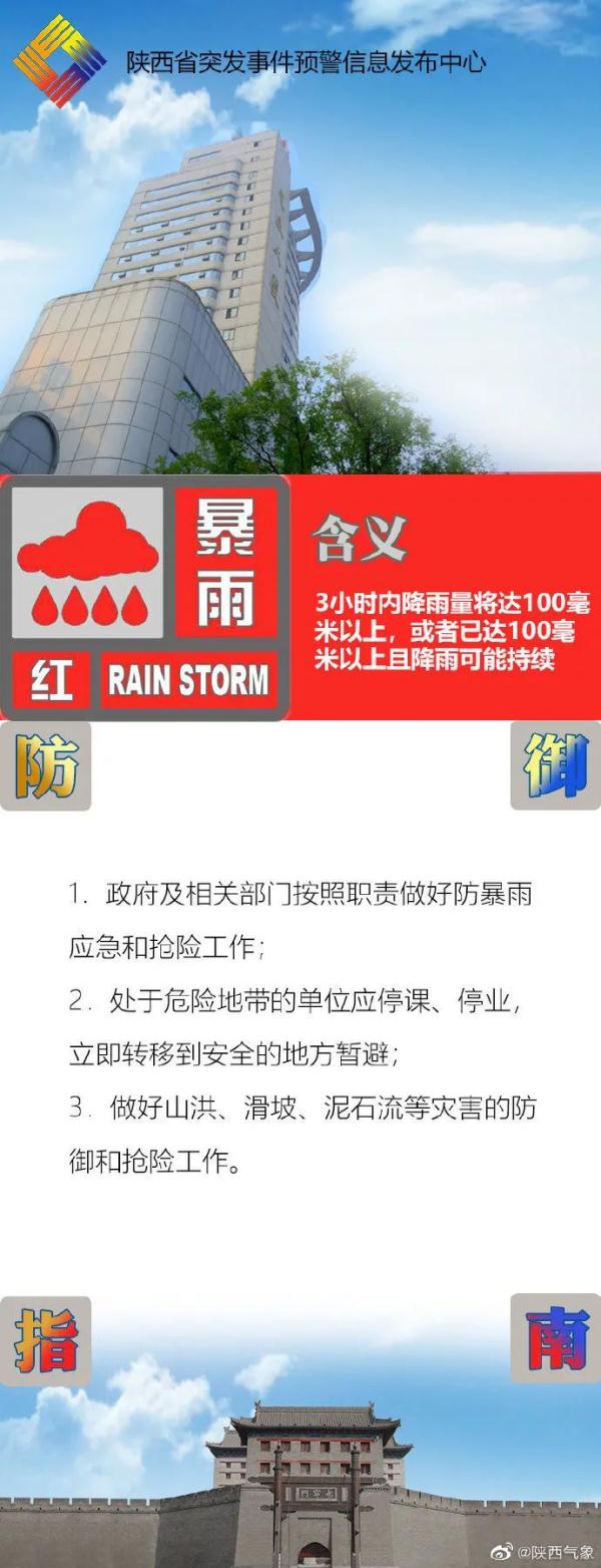 暴雨！大暴雨！陕西提级应急响应！这些地方封闭管理→