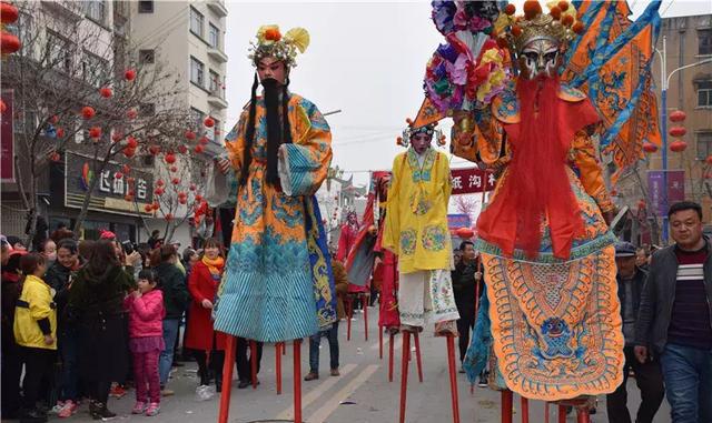 刚刚结束，陇县正月十五元宵节社火大型游演高清大图来咯！