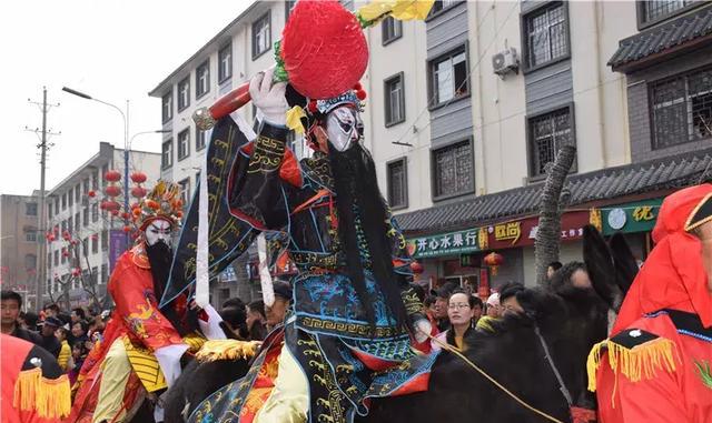 刚刚结束，陇县正月十五元宵节社火大型游演高清大图来咯！