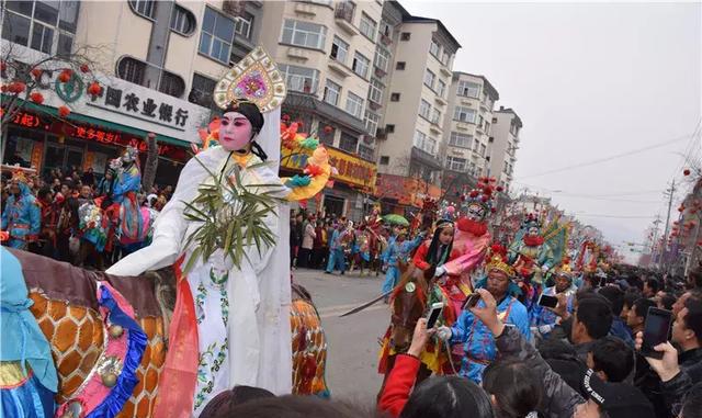 刚刚结束，陇县正月十五元宵节社火大型游演高清大图来咯！